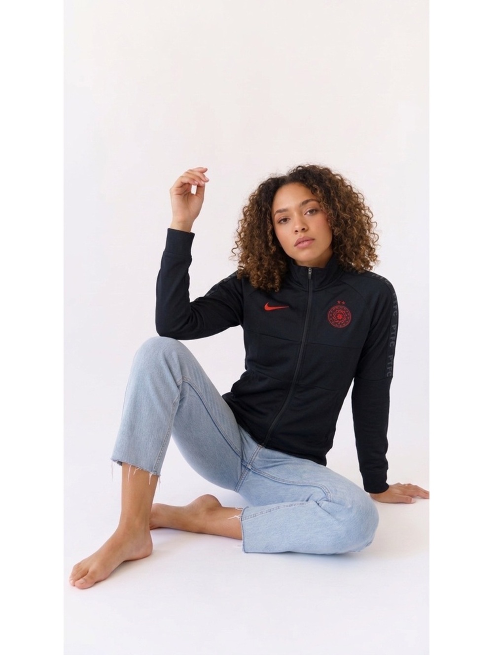Nike Dri-FIT Portland Thorns Black Track Jacket XL